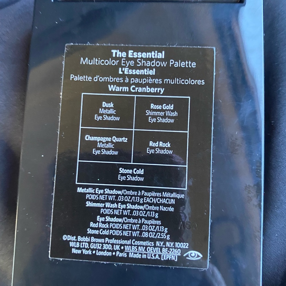 New Bobbi Brown Multicolor Eye Shadow Palette - Picture 3 of 5